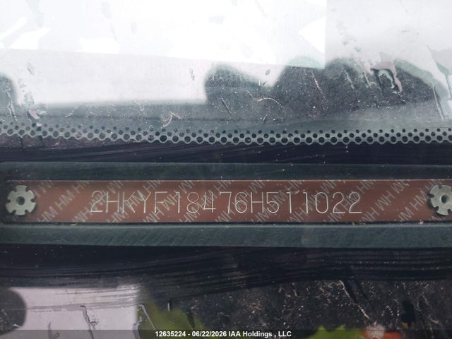 2006 Honda Pilot Ex მანქანა იყიდება აუქციონზე, vin: 2HKYF18476H511022, აუქციონის ნომერი: 12635224