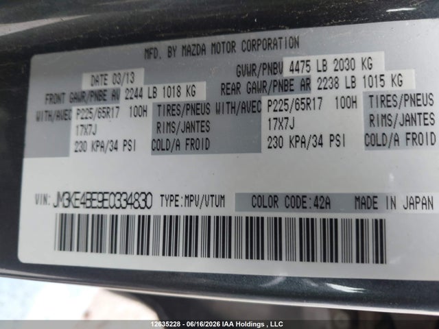 Mazda Cx-5 Gx 2014 JM3KE4BE9E0334830 Image 18
