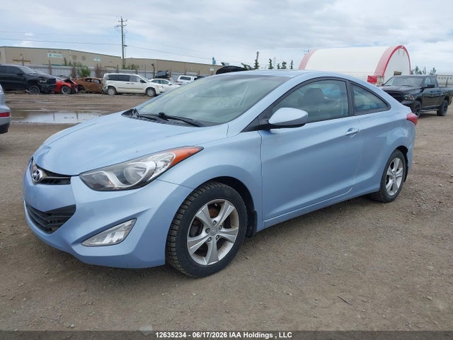 Продажа на аукционе авто 2013 Hyundai Elantra Coupe Gs/se, vin: KMHDH6AE6DU021839, номер лота: 12635234