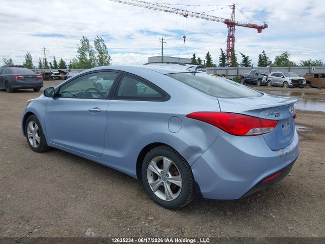 Продажа на аукционе авто 2013 Hyundai Elantra Coupe Gs/se, vin: KMHDH6AE6DU021839, номер лота: 12635234