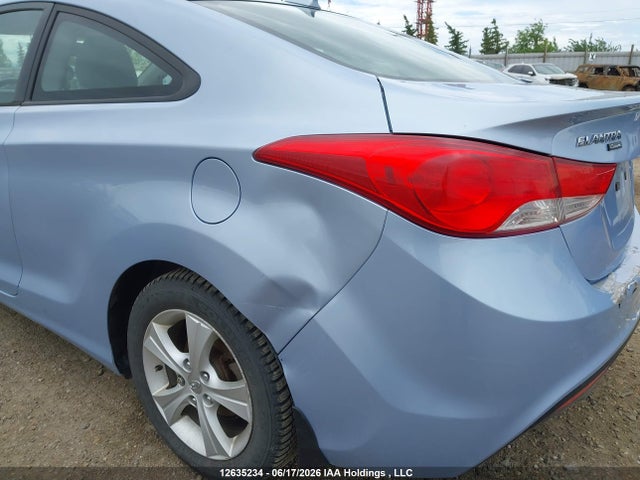 Продажа на аукционе авто 2013 Hyundai Elantra Coupe Gs/se, vin: KMHDH6AE6DU021839, номер лота: 12635234