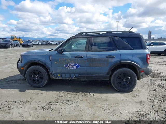 2025 Ford Bronco Sport Outer Banks მანქანა იყიდება აუქციონზე, vin: 3FMCR9CN5SRF20174, აუქციონის ნომერი: 12635237