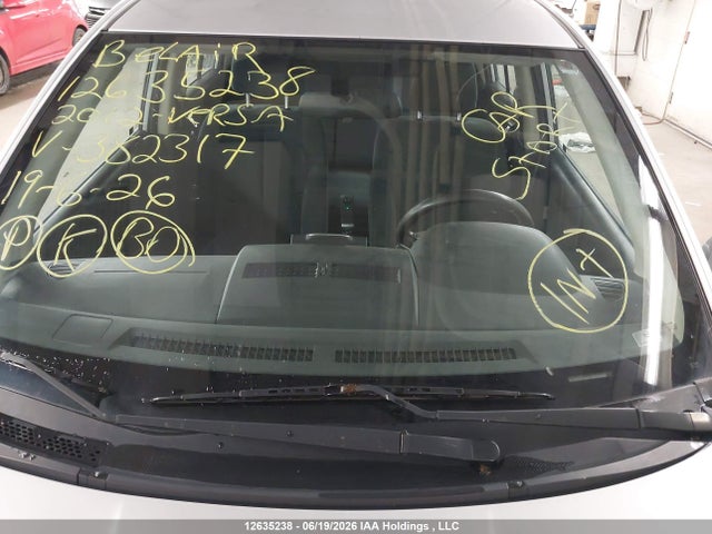2012 Nissan Versa 1.8 S მანქანა იყიდება აუქციონზე, vin: 3N1BC1CP6CL382317, აუქციონის ნომერი: 12635238