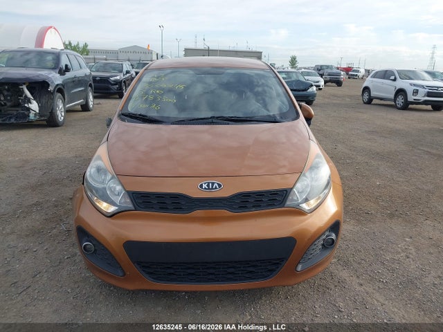 2013 Kia Rio Lx მანქანა იყიდება აუქციონზე, vin: KNADM5A37D6783300, აუქციონის ნომერი: 12635245