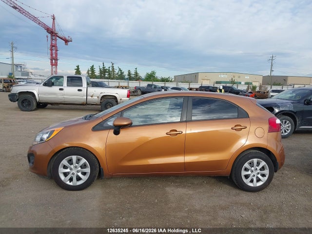 2013 Kia Rio Lx მანქანა იყიდება აუქციონზე, vin: KNADM5A37D6783300, აუქციონის ნომერი: 12635245