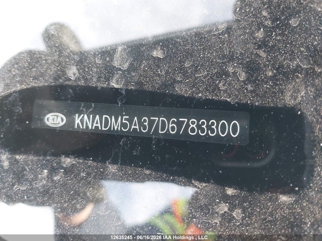2013 Kia Rio Lx მანქანა იყიდება აუქციონზე, vin: KNADM5A37D6783300, აუქციონის ნომერი: 12635245