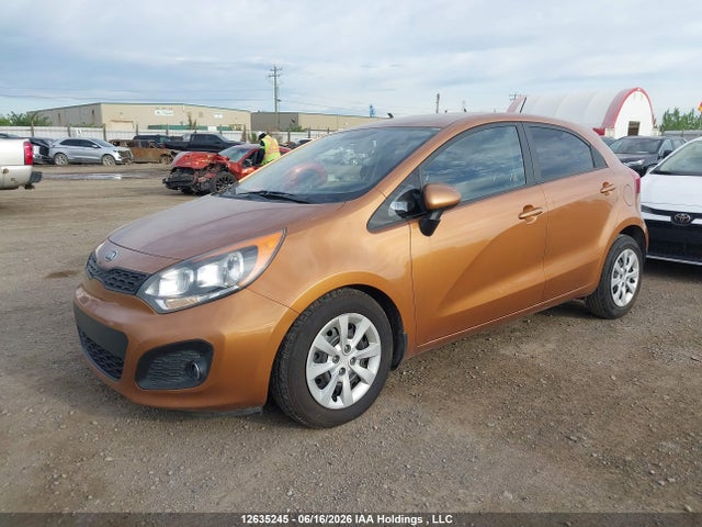 2013 Kia Rio Lx მანქანა იყიდება აუქციონზე, vin: KNADM5A37D6783300, აუქციონის ნომერი: 12635245