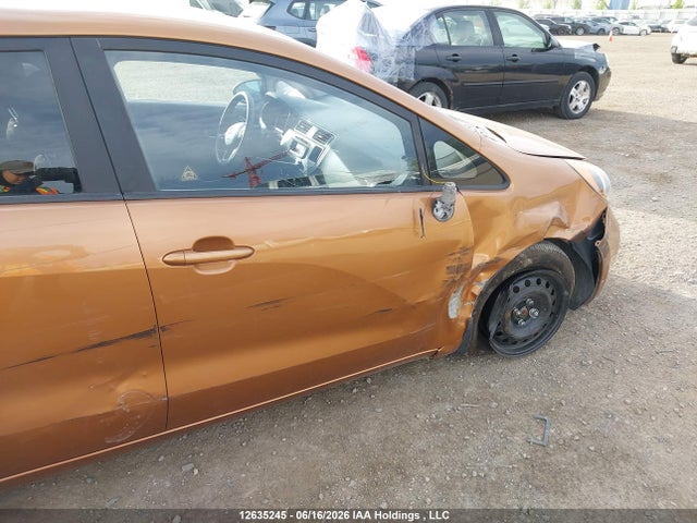 2013 Kia Rio Lx მანქანა იყიდება აუქციონზე, vin: KNADM5A37D6783300, აუქციონის ნომერი: 12635245