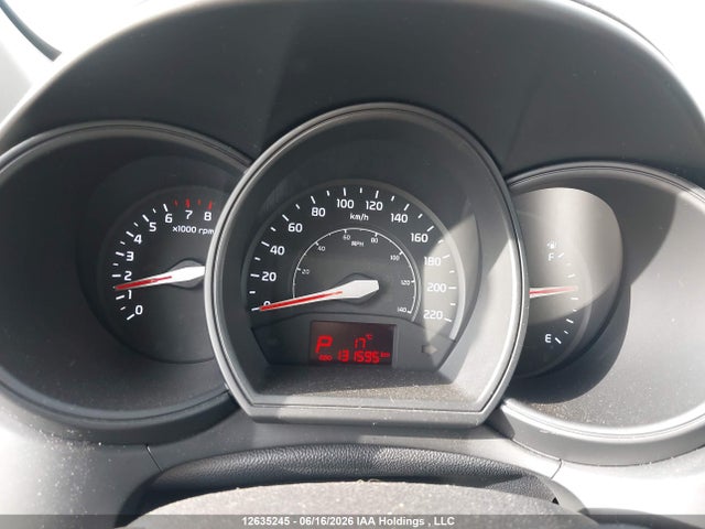 2013 Kia Rio Lx მანქანა იყიდება აუქციონზე, vin: KNADM5A37D6783300, აუქციონის ნომერი: 12635245