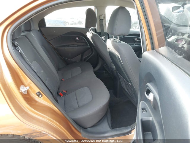 2013 Kia Rio Lx მანქანა იყიდება აუქციონზე, vin: KNADM5A37D6783300, აუქციონის ნომერი: 12635245