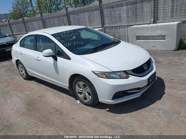 12619476 :رقم المزاد ، 2HGFB2F49DH038212 vin ، 2013 Honda Civic Lx مزاد بيع