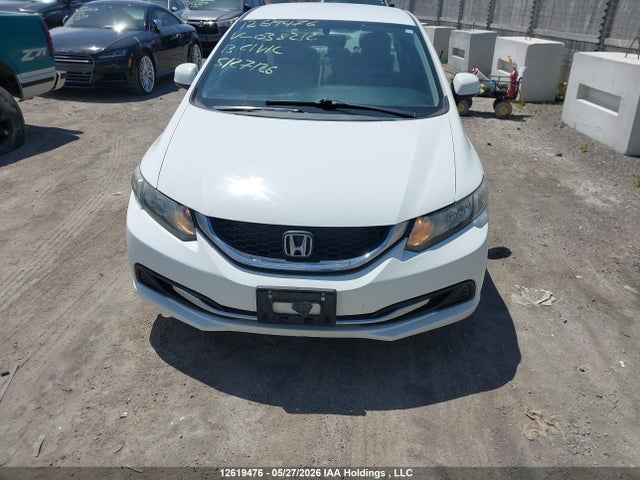 2013 Honda Civic Lx მანქანა იყიდება აუქციონზე, vin: 2HGFB2F49DH038212, აუქციონის ნომერი: 12619476