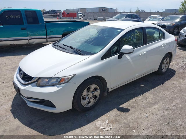 2013 Honda Civic Lx მანქანა იყიდება აუქციონზე, vin: 2HGFB2F49DH038212, აუქციონის ნომერი: 12619476
