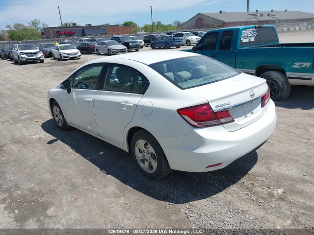 2013 Honda Civic Lx მანქანა იყიდება აუქციონზე, vin: 2HGFB2F49DH038212, აუქციონის ნომერი: 12619476
