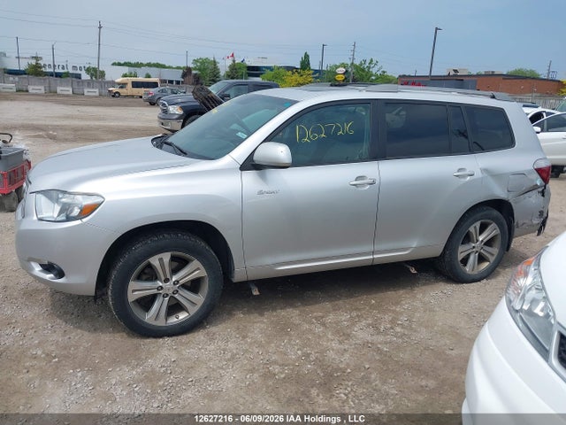 2010 Toyota Highlander V6 Sport მანქანა იყიდება აუქციონზე, vin: 5TDEK3EH3AS020001, აუქციონის ნომერი: 12627216