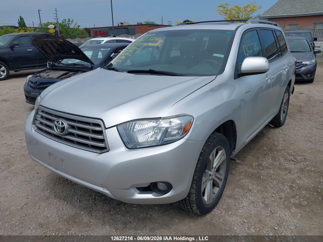 2010 Toyota Highlander V6 Sport მანქანა იყიდება აუქციონზე, vin: 5TDEK3EH3AS020001, აუქციონის ნომერი: 12627216