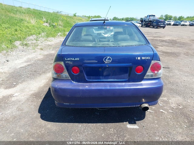 2001 Lexus Is 300 300 მანქანა იყიდება აუქციონზე, vin: JTHBD182910004962, აუქციონის ნომერი: 12611274