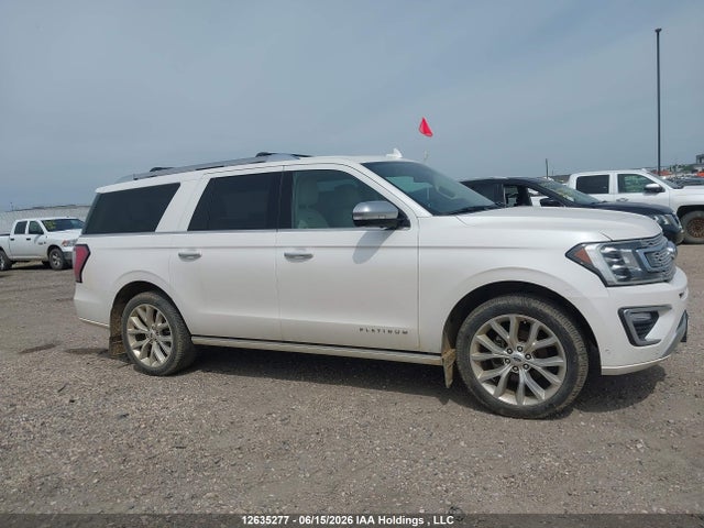 12635277 :رقم المزاد ، 1FMJK1MT1KEA04679 vin ، 2019 Ford Expedition Max Platinum مزاد بيع
