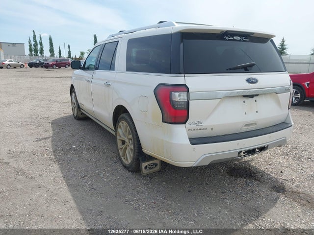 12635277 :رقم المزاد ، 1FMJK1MT1KEA04679 vin ، 2019 Ford Expedition Max Platinum مزاد بيع
