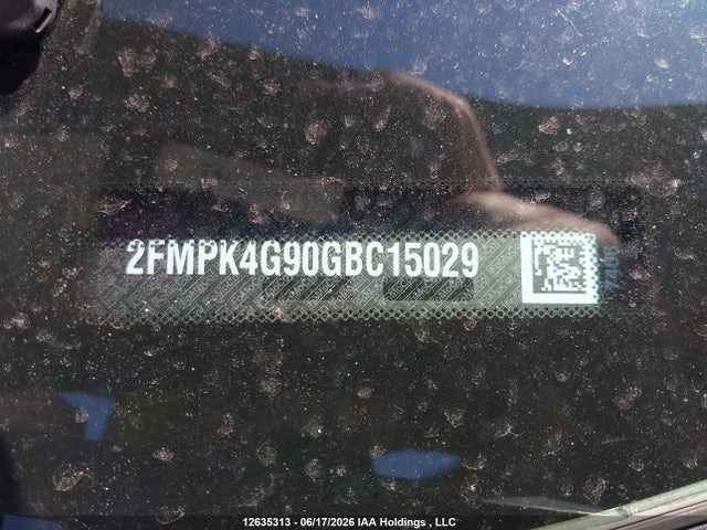Ford EDGE SE 2016 2FMPK4G90GBC15029 Image 9