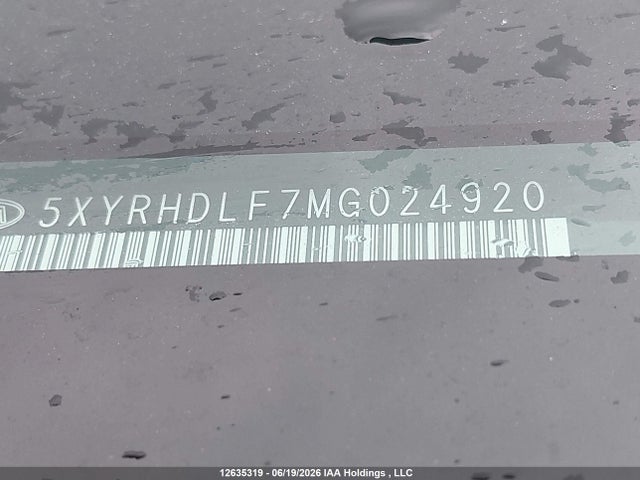 5XYRHDLF7MG024920 KIA Sorento 2.5t Ex/2.5t Ex+
