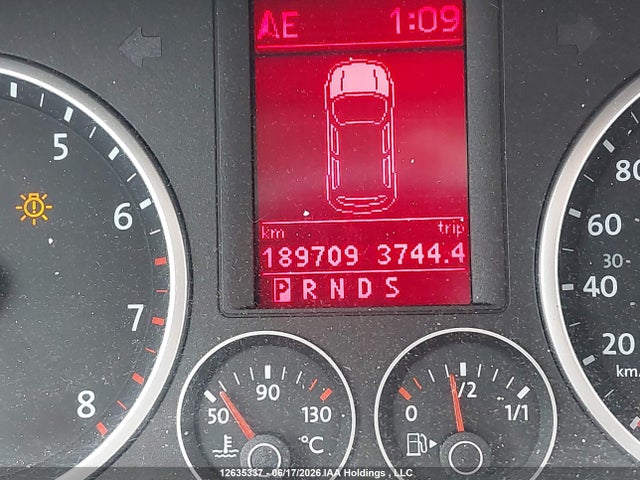 12635337 :رقم المزاد ، WVGBV75N09W541546 vin ، 2009 Volkswagen Tiguan 2.0t Comfortline/2.0t Highline/2.0t Trendline مزاد بيع