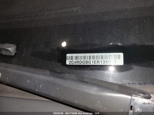 Продажа на аукционе авто 2014 Dodge Grand Caravan, vin: 2C4RDGBG1ER136083, номер лота: 12635338