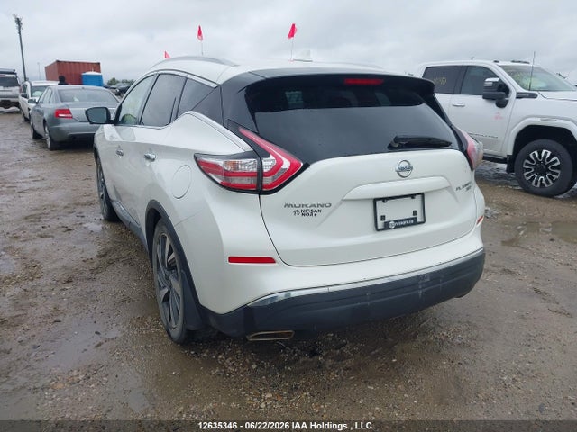 Aukcja sprzedaży 2018 Nissan Murano Platinum Awd, vin: 5N1AZ2MH4JN115108, numer aukcji: 12635346