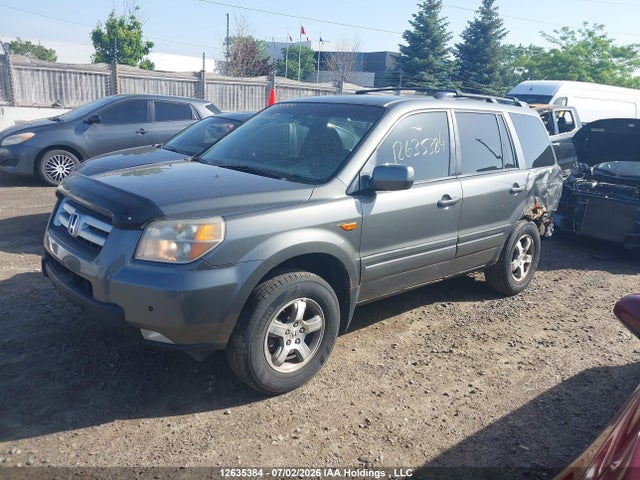 2007 Honda Pilot Ex-l მანქანა იყიდება აუქციონზე, vin: 2HKYF185X7H001693, აუქციონის ნომერი: 12635384