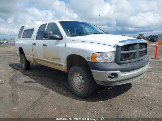 2004 Dodge Ram 2500 St/slt მანქანა იყიდება აუქციონზე, vin: 3D7KU28D04G148883, აუქციონის ნომერი: 12635390