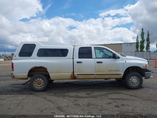 2004 Dodge Ram 2500 St/slt მანქანა იყიდება აუქციონზე, vin: 3D7KU28D04G148883, აუქციონის ნომერი: 12635390