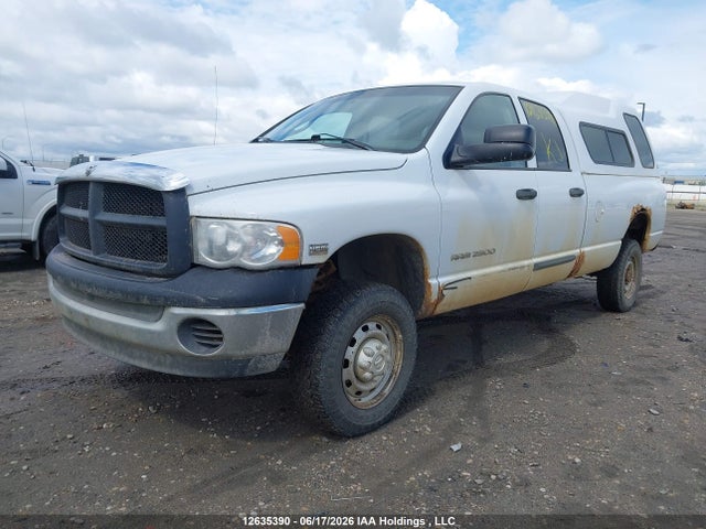 2004 Dodge Ram 2500 St/slt მანქანა იყიდება აუქციონზე, vin: 3D7KU28D04G148883, აუქციონის ნომერი: 12635390