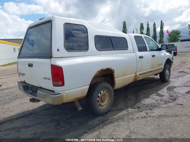 2004 Dodge Ram 2500 St/slt მანქანა იყიდება აუქციონზე, vin: 3D7KU28D04G148883, აუქციონის ნომერი: 12635390