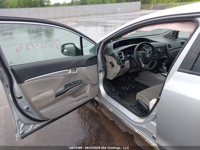 2013 Honda Civic Ex 4dr მანქანა იყიდება აუქციონზე, vin: 2HGFB2F50DH019072, აუქციონის ნომერი: 12635399