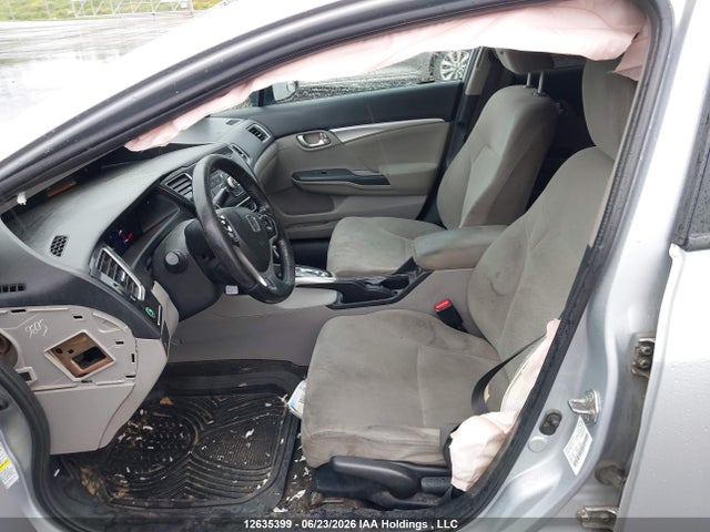 2013 Honda Civic Ex 4dr მანქანა იყიდება აუქციონზე, vin: 2HGFB2F50DH019072, აუქციონის ნომერი: 12635399