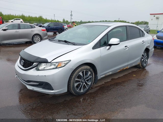 2013 Honda Civic Ex 4dr მანქანა იყიდება აუქციონზე, vin: 2HGFB2F50DH019072, აუქციონის ნომერი: 12635399