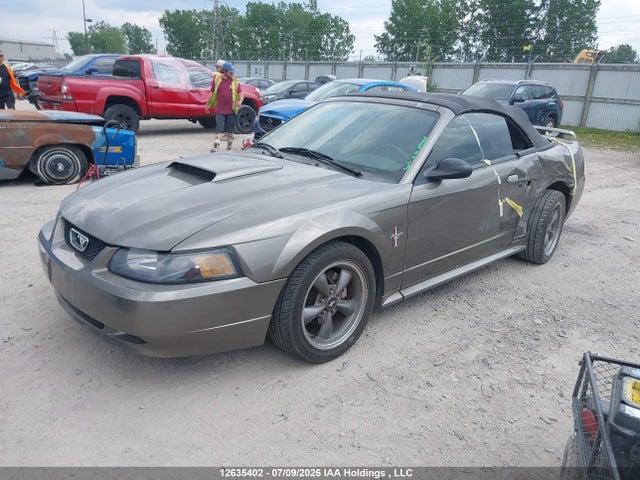 12635402 :رقم المزاد ، 1FAFP45X22F156601 vin ، 2002 Ford Mustang Gt مزاد بيع