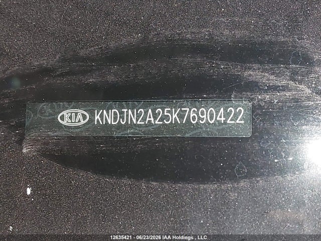 2019 Kia Soul მანქანა იყიდება აუქციონზე, vin: KNDJN2A25K7690422, აუქციონის ნომერი: 12635421