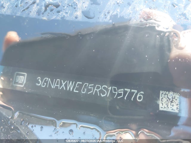 Aukcja sprzedaży 2024 Chevrolet Equinox, vin: 3GNAXWEG5RS195776, numer aukcji: 12635422