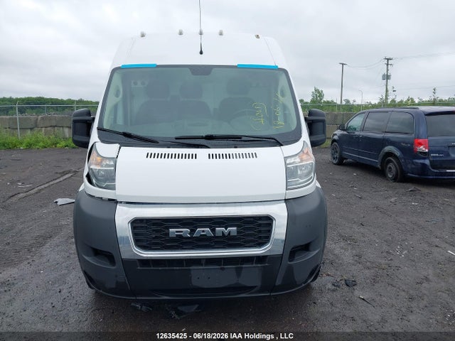 12635425 :رقم المزاد ، 3C6MRVJG7ME537341 vin ، 2021 Ram Promaster 3500 3500 High مزاد بيع