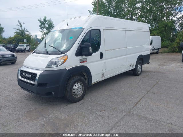 12635425 :رقم المزاد ، 3C6MRVJG7ME537341 vin ، 2021 Ram Promaster 3500 3500 High مزاد بيع
