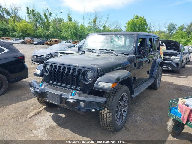 12635431 :رقم المزاد ، 1C4JJXP69PW573488 vin ، 2023 Jeep Wrangler Sahara 4xe مزاد بيع