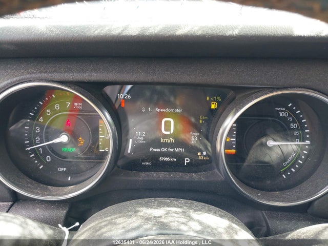 12635431 :رقم المزاد ، 1C4JJXP69PW573488 vin ، 2023 Jeep Wrangler Sahara 4xe مزاد بيع