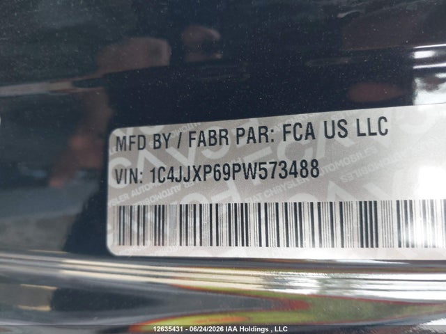 12635431 :رقم المزاد ، 1C4JJXP69PW573488 vin ، 2023 Jeep Wrangler Sahara 4xe مزاد بيع