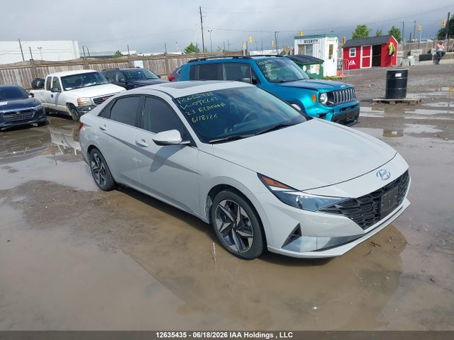 2023 Hyundai Elantra Hybrid Luxury მანქანა იყიდება აუქციონზე, vin: KMHLN4AJ1PU092263, აუქციონის ნომერი: 12635435