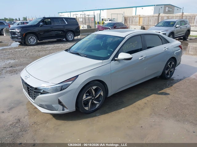 2023 Hyundai Elantra Hybrid Luxury მანქანა იყიდება აუქციონზე, vin: KMHLN4AJ1PU092263, აუქციონის ნომერი: 12635435