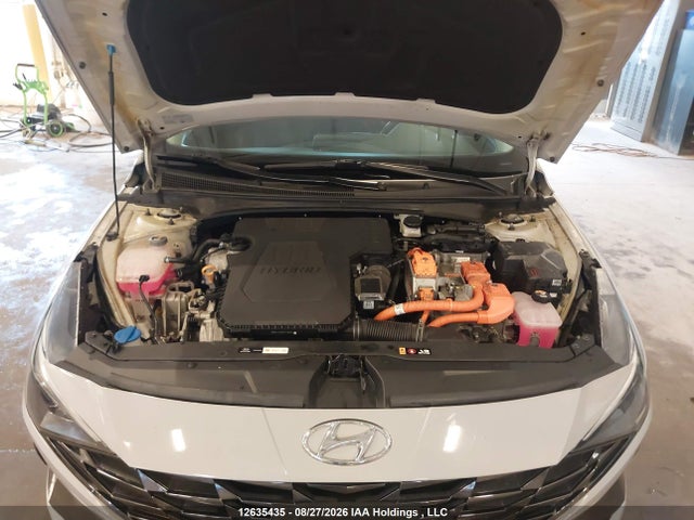 2023 Hyundai Elantra Hybrid Luxury მანქანა იყიდება აუქციონზე, vin: KMHLN4AJ1PU092263, აუქციონის ნომერი: 12635435
