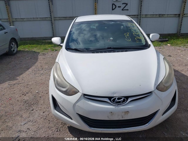 12635438 :رقم المزاد ، 5NPDH4AE7EH487400 vin ، 2014 Hyundai Elantra مزاد بيع