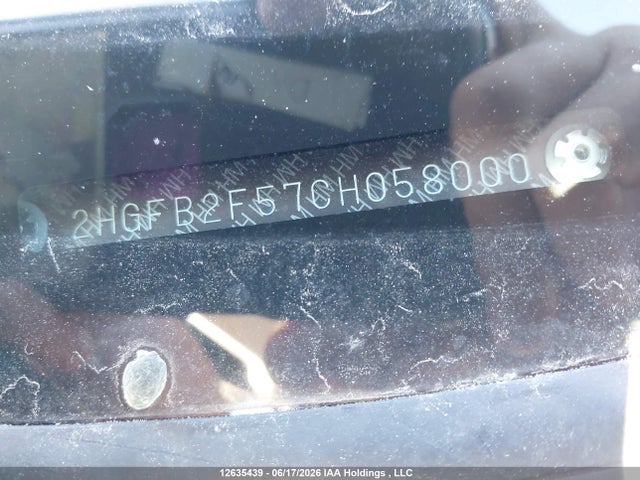 Продаж на аукціоні авто 2012 Honda Civic Ex, vin: 2HGFB2F57CH058000, номер лоту: 12635439