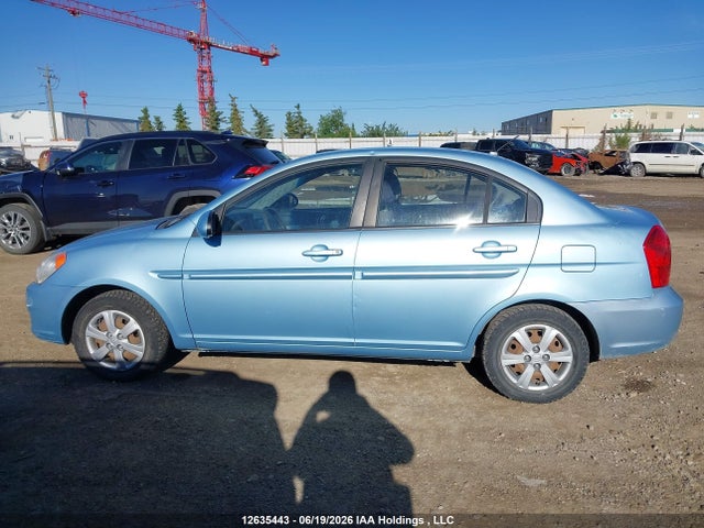 2009 Hyundai Accent 25th Anniversary/gl/gls/l მანქანა იყიდება აუქციონზე, vin: KMHCN45C79U348422, აუქციონის ნომერი: 12635443